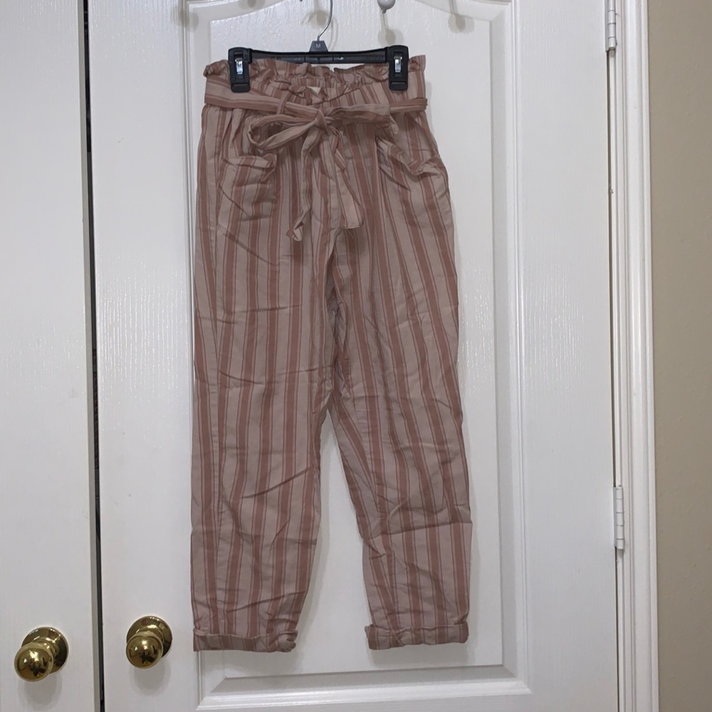 Thread and Supply paper bag waist pants